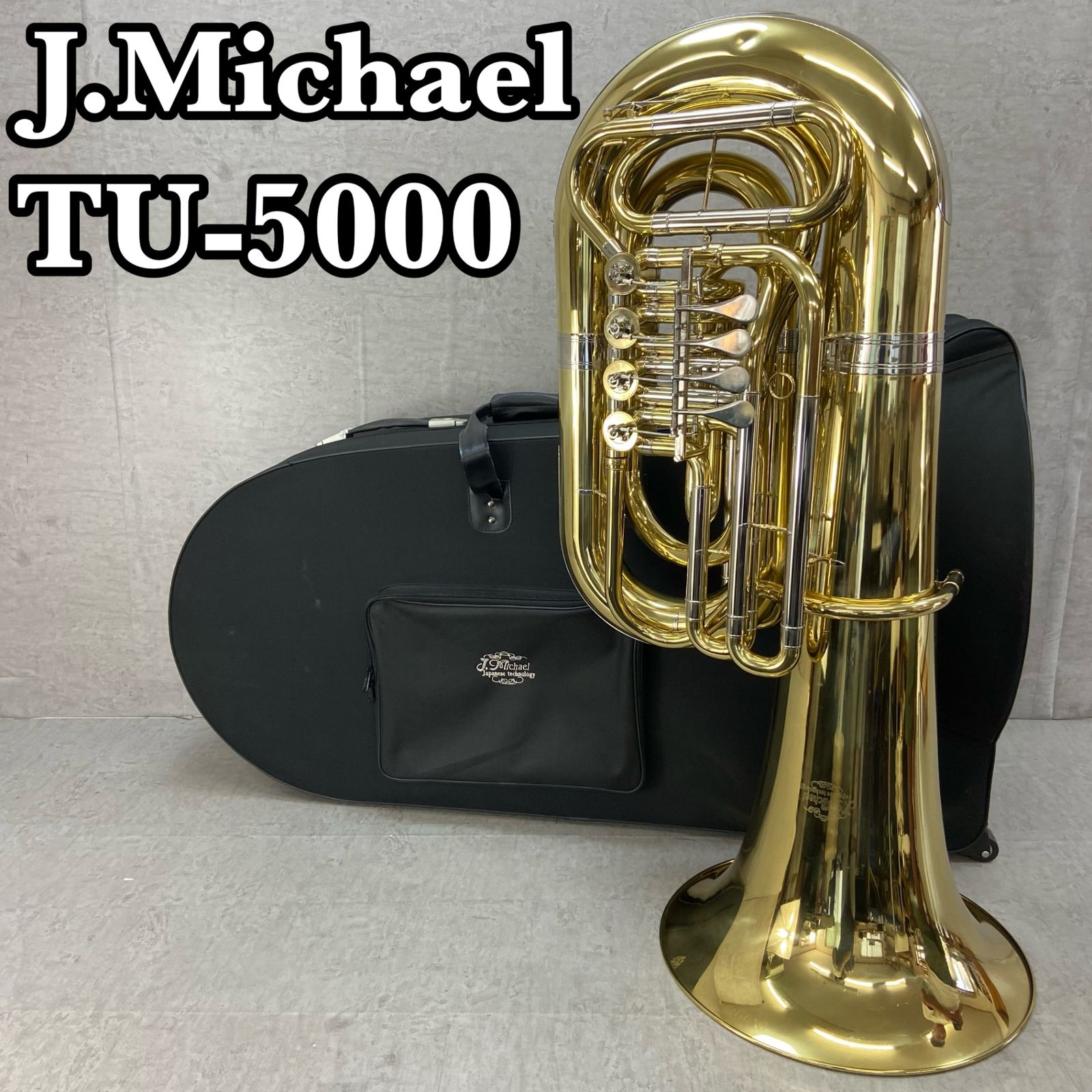 J.Michael チューバ TU-5000 管楽器 クリアラッカー マウス