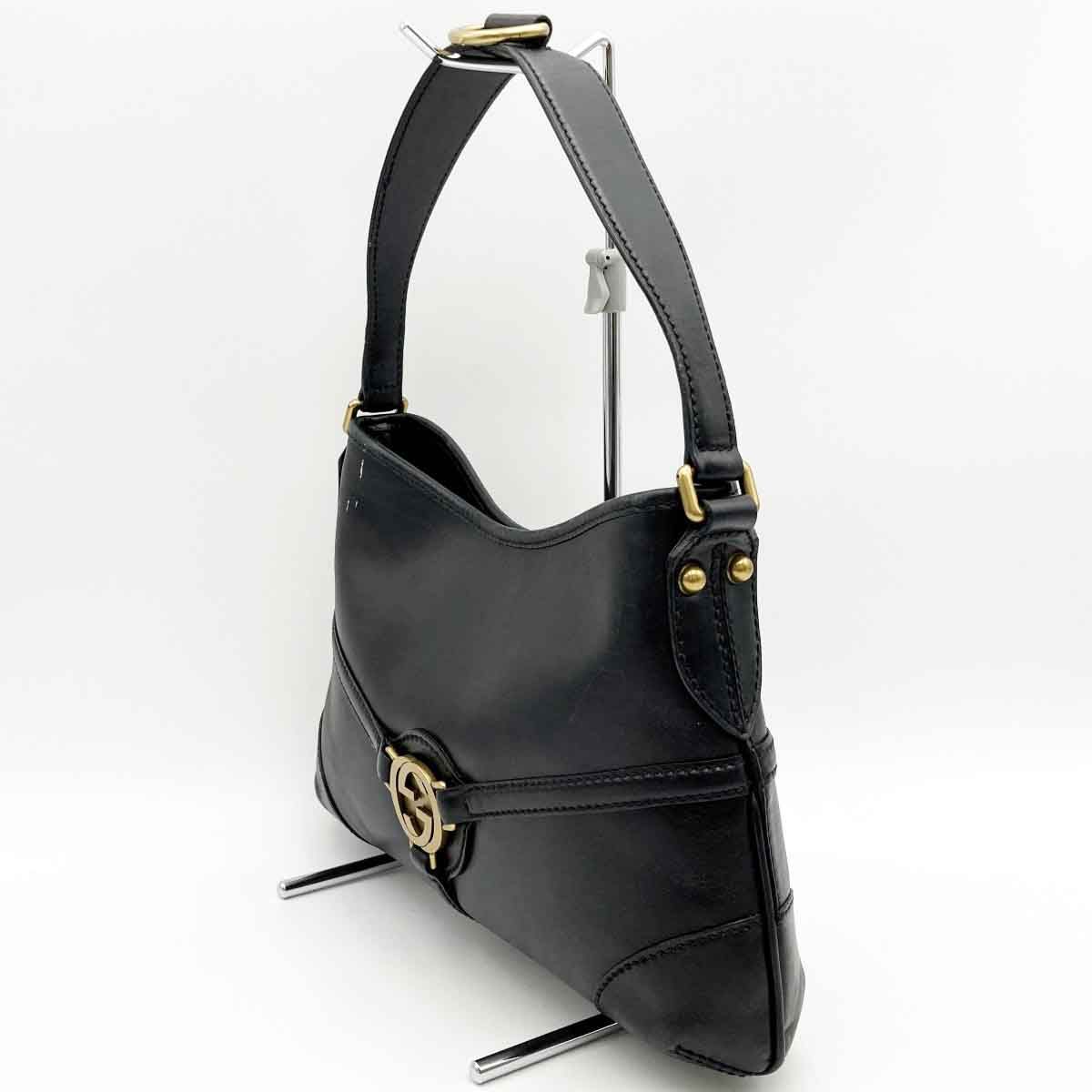 GUCCI グッチ インターロッキングG ショルダーバッグ ワンハンドル