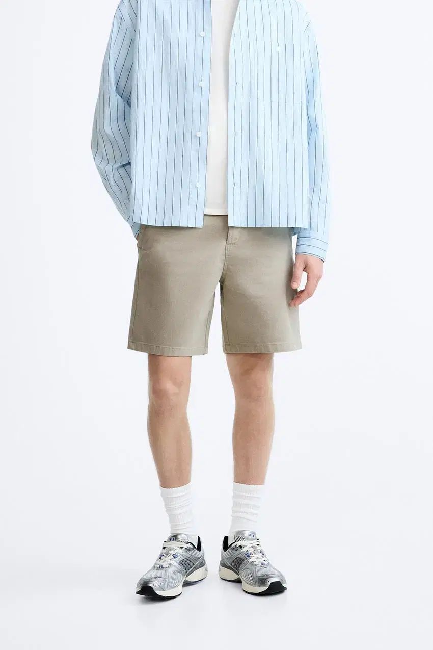 ZARA(ザラ) チノ ストラクチャー バミューダ パンツ ハーフパンツ