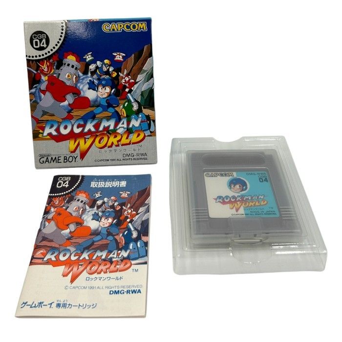 ロックマンワールド3 ゲームボーイ GB 延びれ