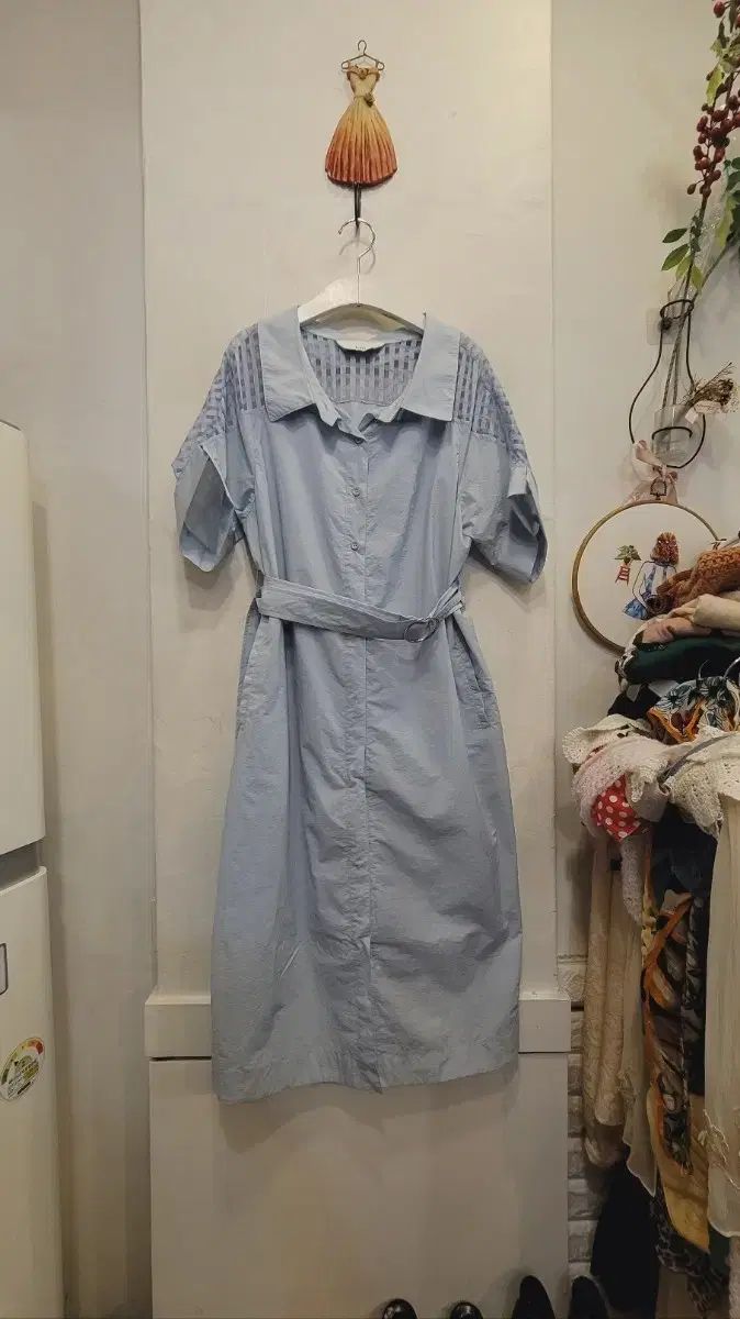 JIGOTT ジゴット シャカシャカ素材 ワンピース