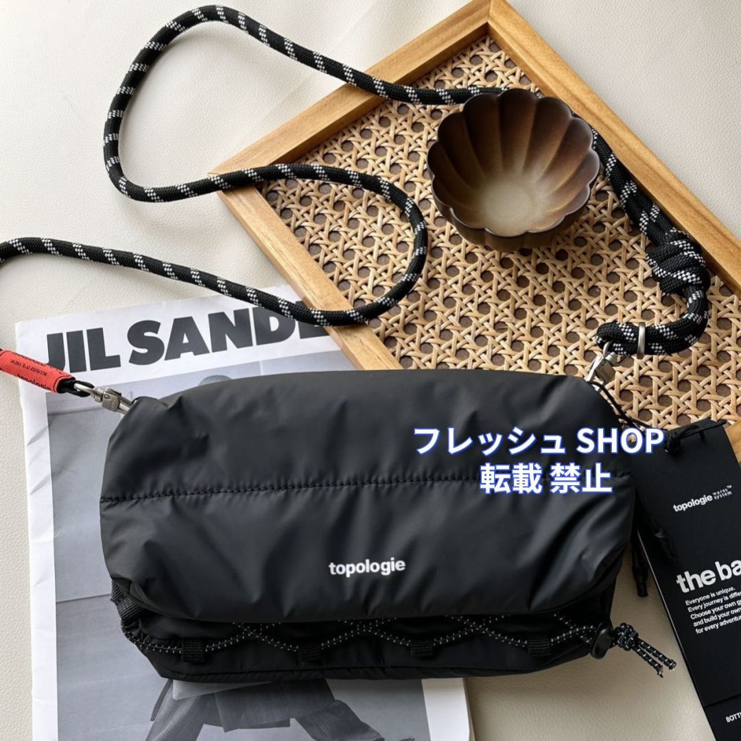 新品未使用】新店セール！特価 Topologie ボトルサコッシュ