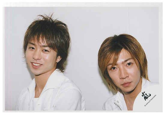 嵐 04年 いざッ、NOW TOUR!! 櫻井翔/相葉雅紀 公式写真 *1枚