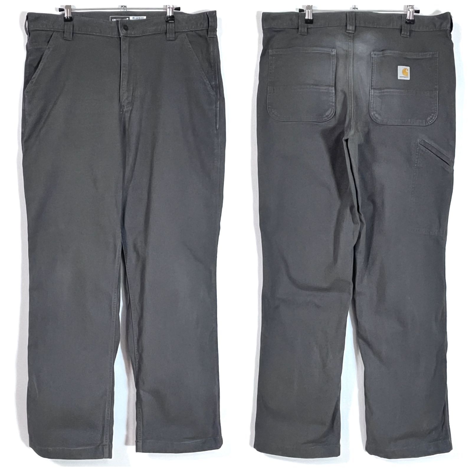 Carhartt カーハート W36L32 刺繍ロゴ ストレッチ ライトオンス ライト