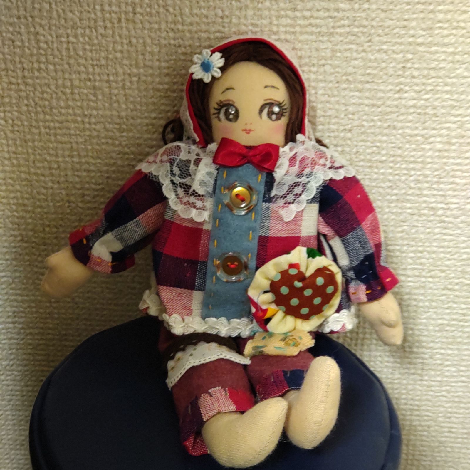 24cm ラブリーなカントリードール 人形 - メルカリ