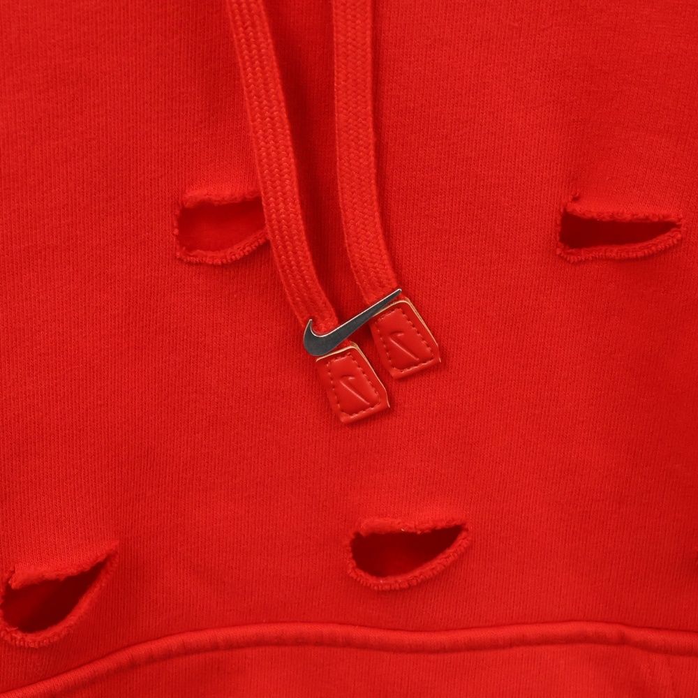 NIKE (ナイキ) ×JACQUEMUS Nrg He L/S Hoodie ジャックムス ダメージ  