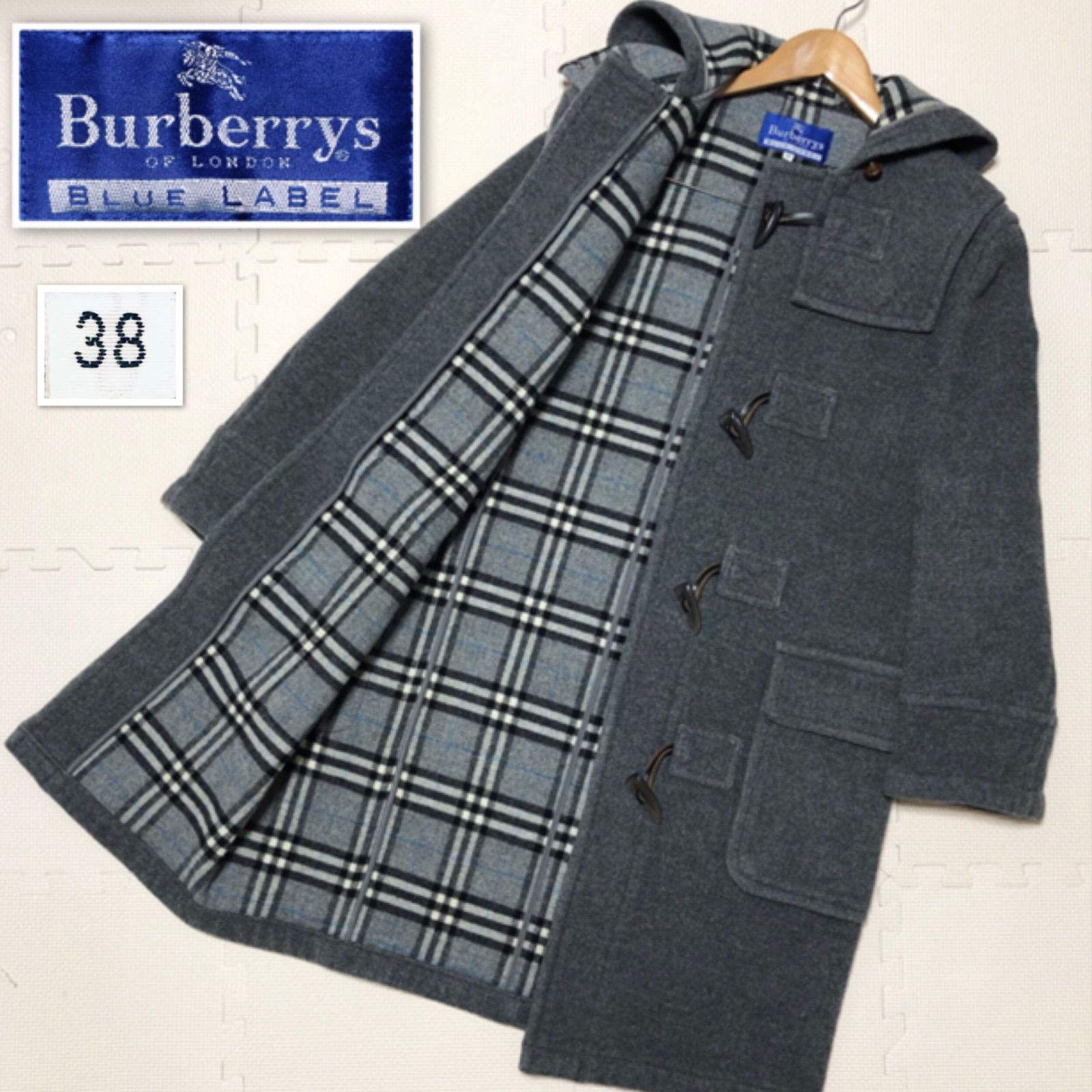 バーバリーズブルーレーベル Burberry's BLUE LABEL ダッフルコート