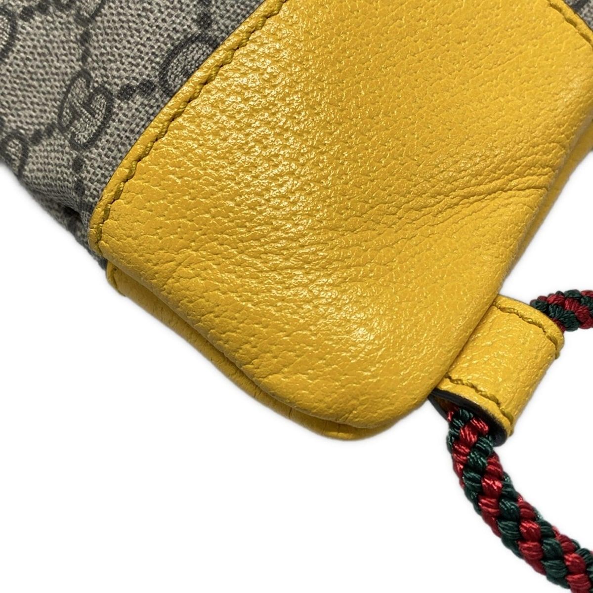 473872 ダークブラウン×ベージュ×イエロー