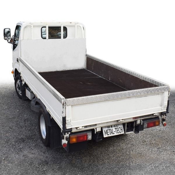 2トラック用 荷台あおり アオリ コの字型カバー 三菱キャンター 日野デュトロ トヨタダイナ アルミ 縞板 車用品 カー用品