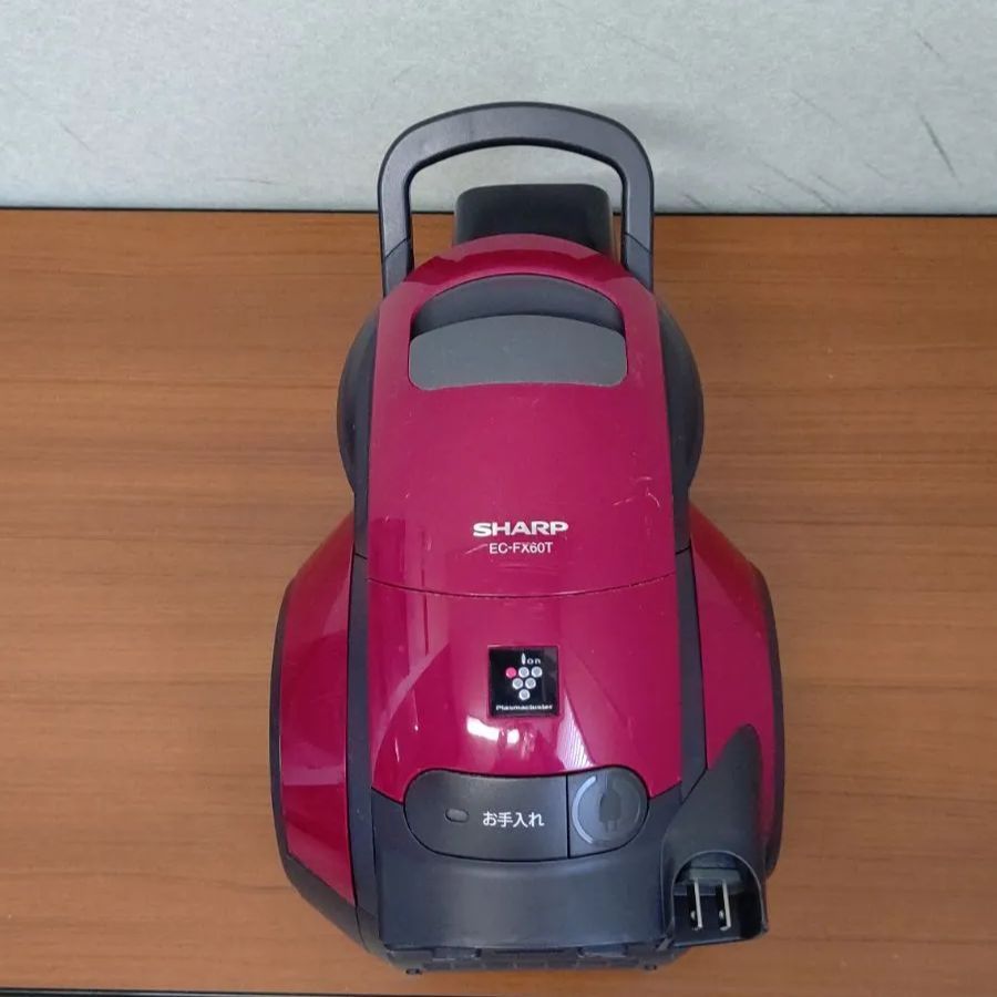 シャープ床移動形　掃除機　 EC-FX60T-R 2016年製　中古　清掃済み シャープ床移動形 掃除機 EC-FX60T-R 2016年製 中古 清掃済み