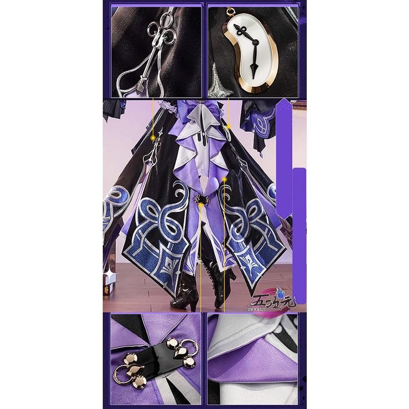 美形の 新発売 三分妄想 崩壊スターレイル コスプレ スタレ マダムヘルタ 衣装 ウィッグ 靴 追加 CS09019BJ ハロウィン 新作もいち早くお手元に！