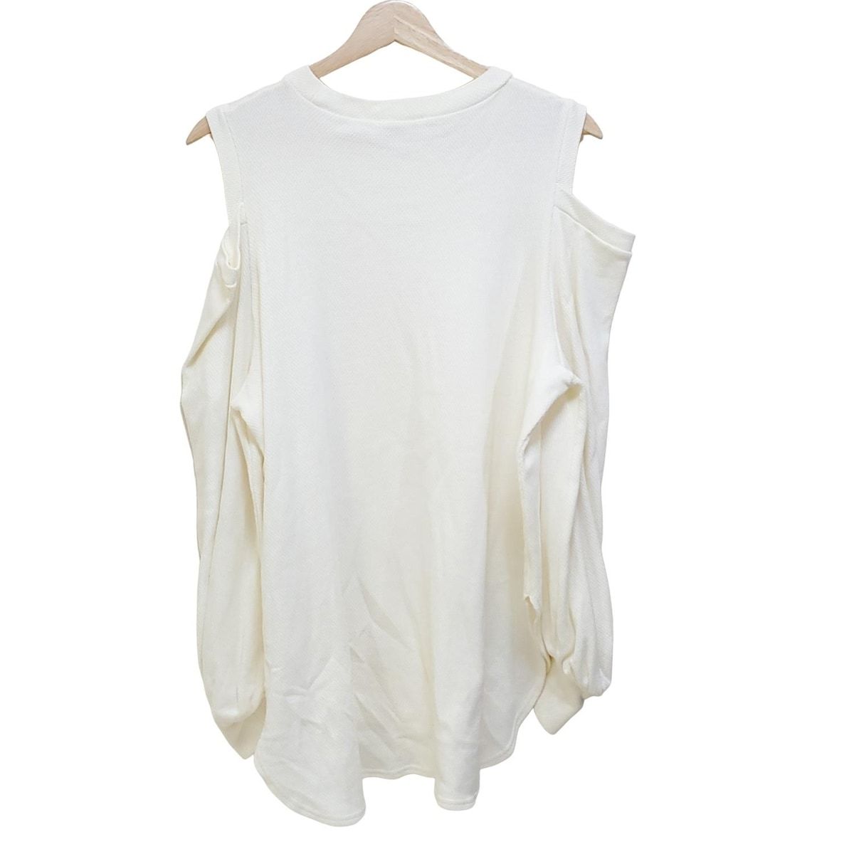 LE PHIL ルフィル 長袖カットソー サイズF レディース - アイボリー クルーネック