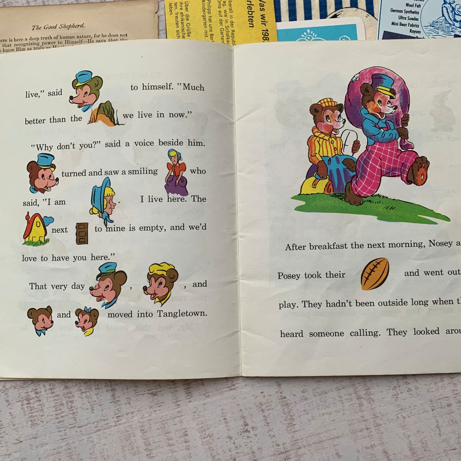 まとめ売り★ビンテージ絵本カロリーヌ6冊セット洋書　古書　ジャンクジャーナル素材 まとめ売り☆ビンテージ絵本カロリーヌ6冊セット洋書 古書