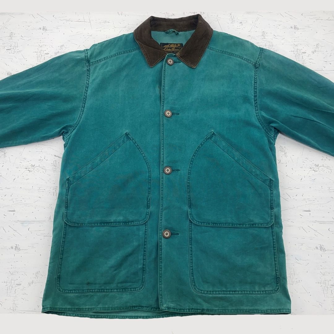 80〜90sエディーバウアーレザーハンティングジャケット本革USAアメリカ古着 Eddie Bauer Leather Jacket | VOSTOK