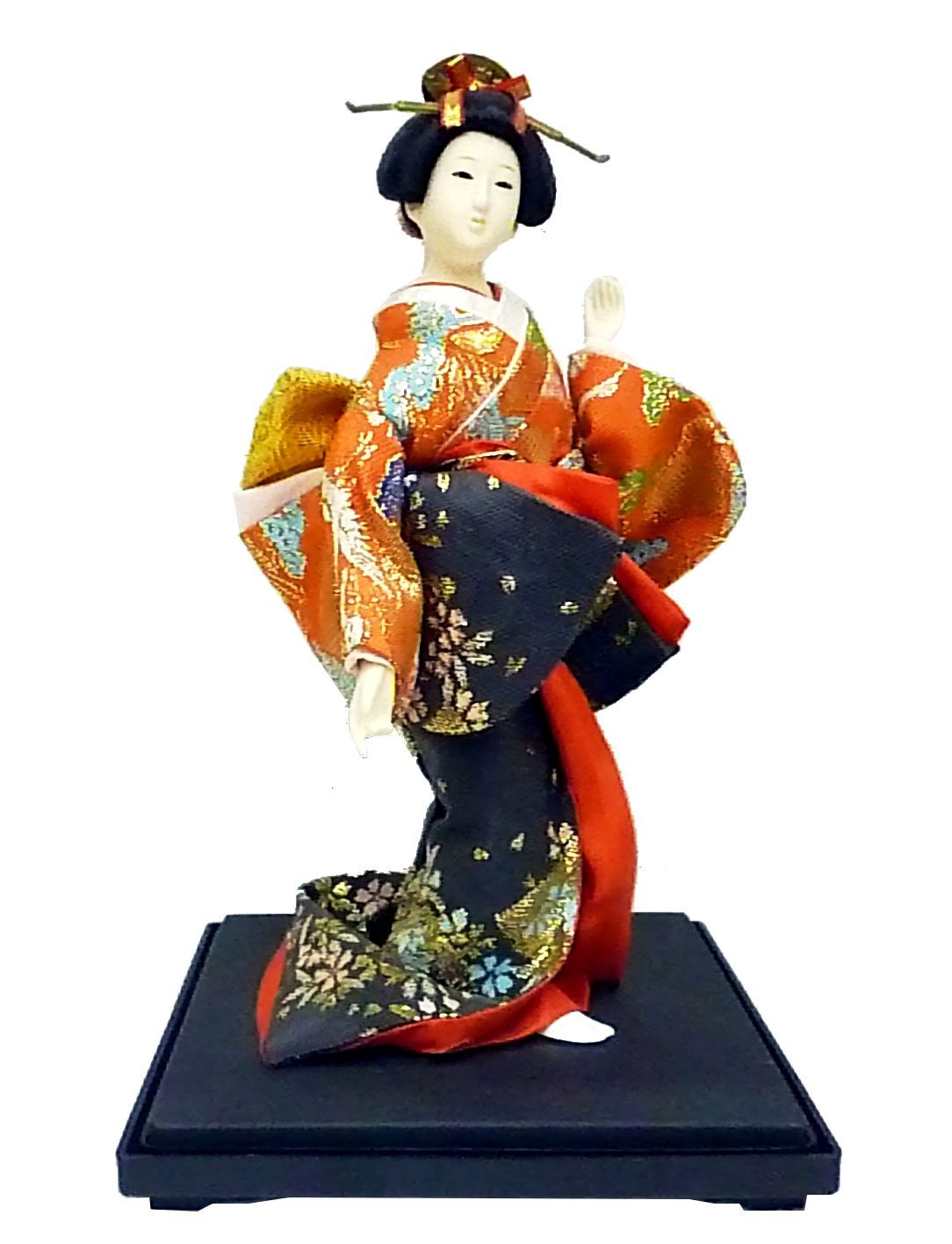 お値下げ❗️額装日本画舞妓図・淡い色彩の美しい作品／和モダンインテリアに　作家料亭 広田多津「舞妓」M8 額装 現代日本画壇 絵画 日本画 真作 美人画
