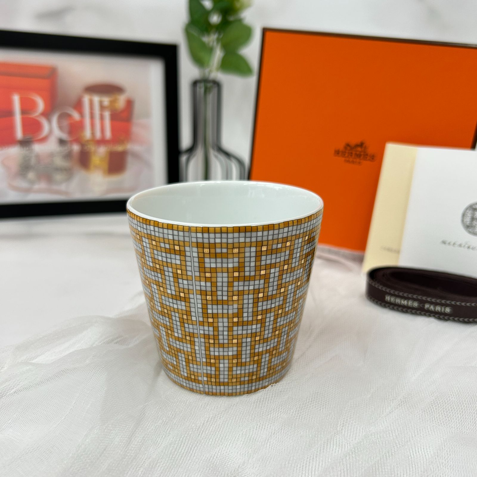 エルメス　モザイク　ヴァンキャトル　ゴールド 楽天市場】HERMES エルメス モザイク ヴァンキャトル ゴールド