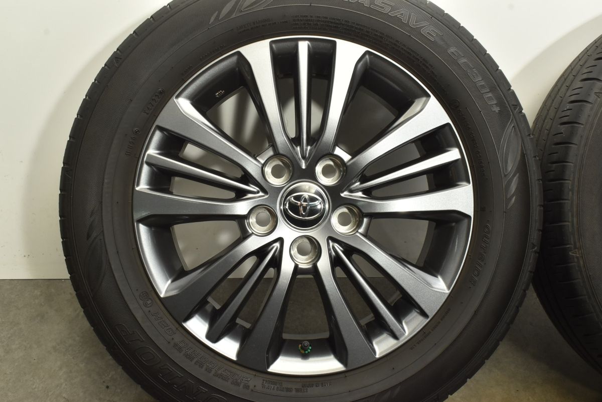 ダンロップエナセーブEC300 ボクシー90純正タイヤ3本　205/60R16 程度良好】トヨタ 90 ヴォクシー S-G 純正 16in 6J +40 PCD114.3