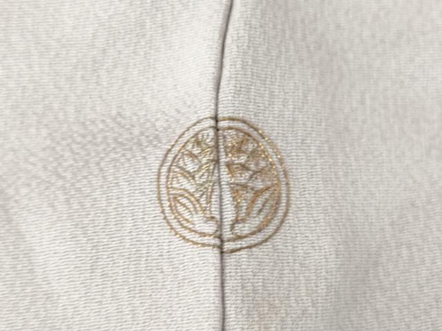 平和屋着物○染匠 久保耕 色留袖 寿光織 風景草花文 石庭 暈し染め