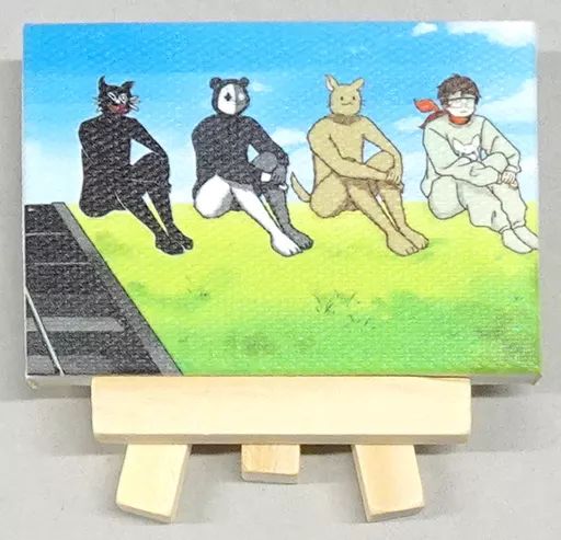 中古】キャンバスボード・キャンバスアート キヨ＆レトルト