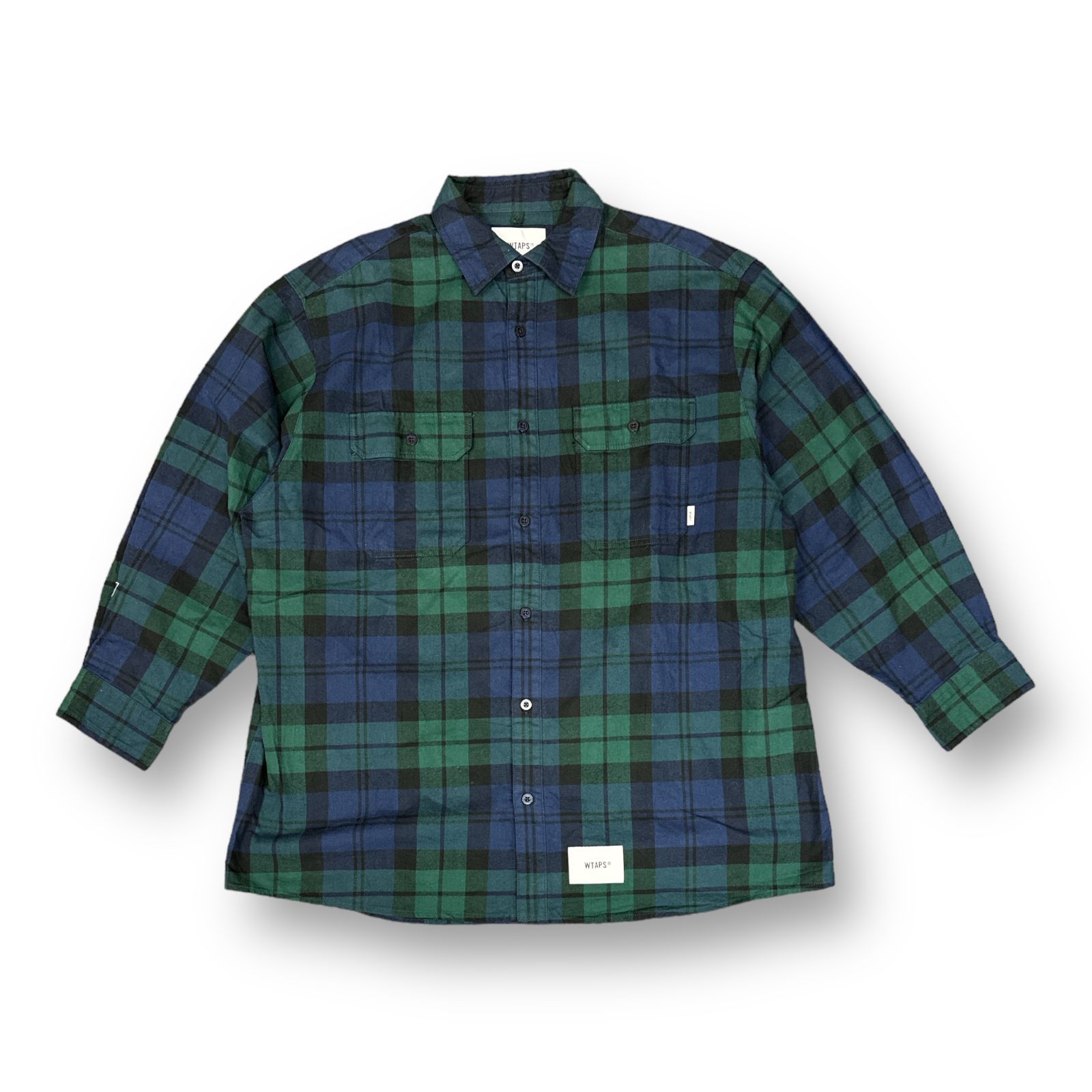 22aw WTAPS DECK / LS / COTTON. FLANNELシャツ - mirabellor.com