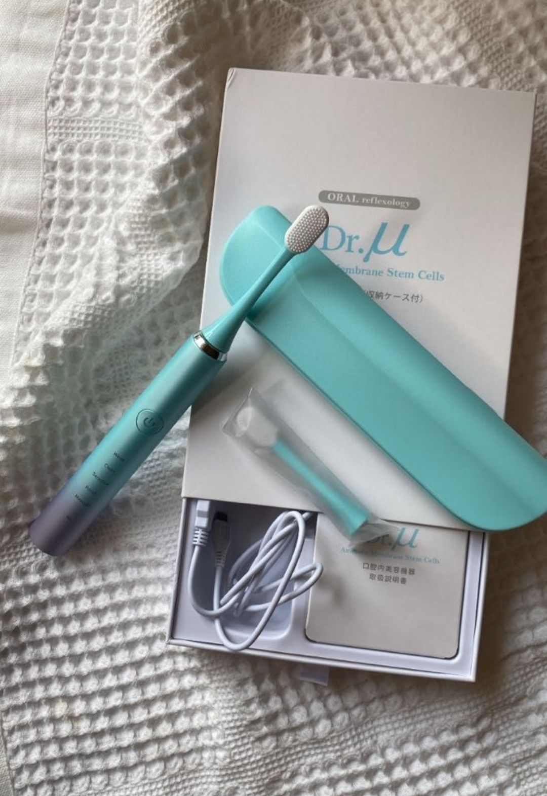 日本で新発売 販売済み 口腔内美容機器μ's（ミューズ） 日本で新発売