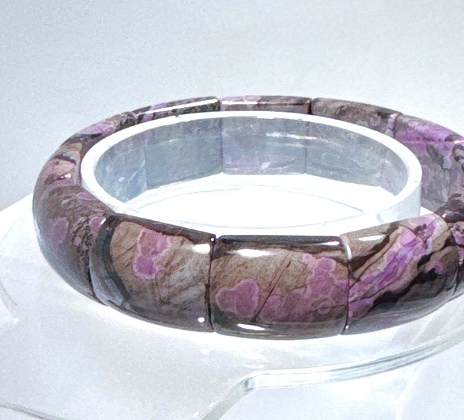 スギライトブレスレットピクチャースギライトブレスレット杉石ブレスNO25-577