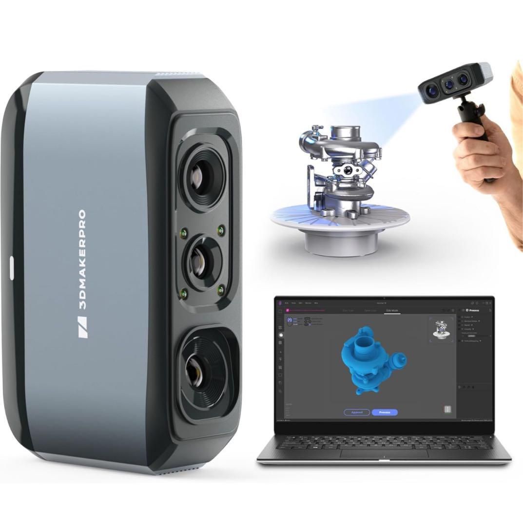 3DMakerpro Moose 3Dスキャナー カラースキャン対応 3DMakerpro Moose 3Dスキャナー カラースキャン対応