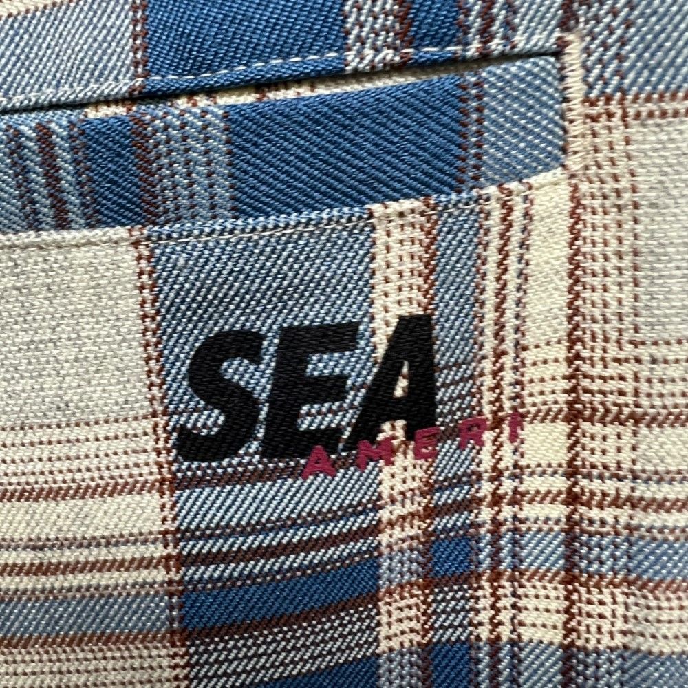 AMERI WIND AND SEA CHECK PANTS