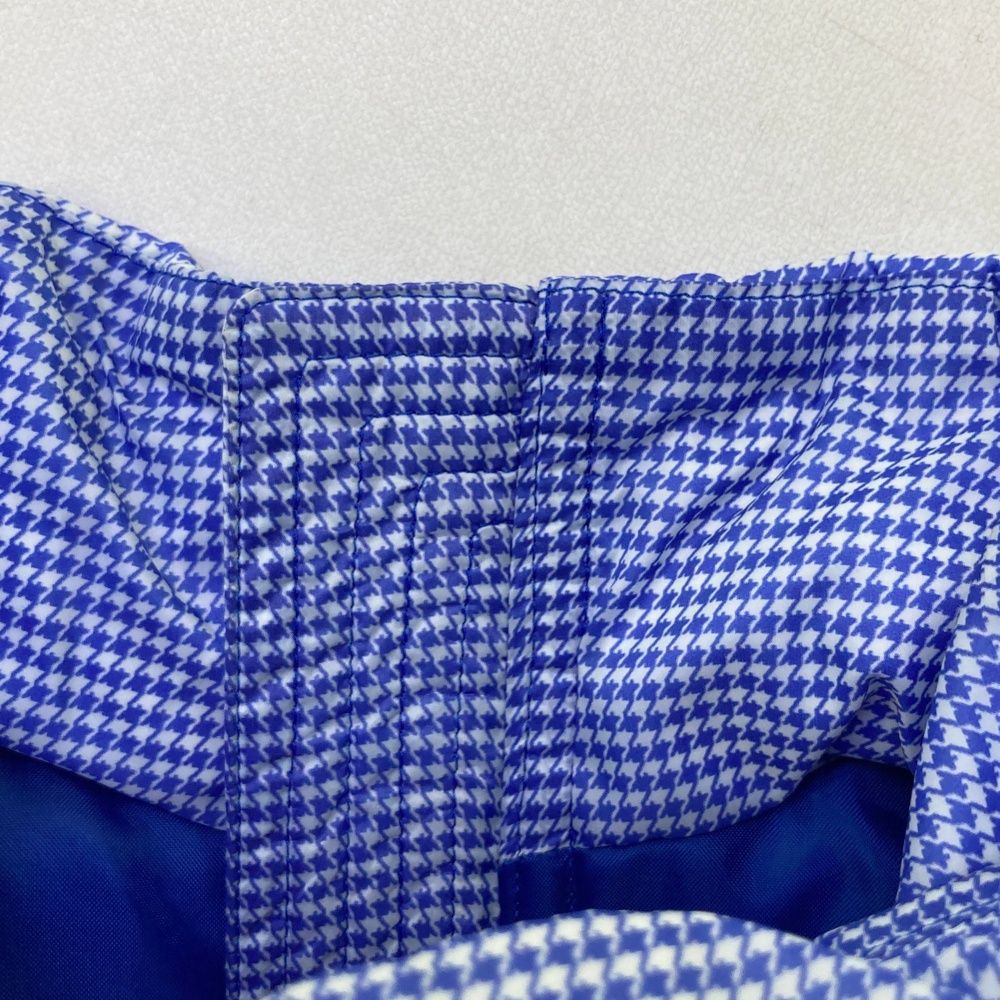 ダウンベスト 千鳥柄