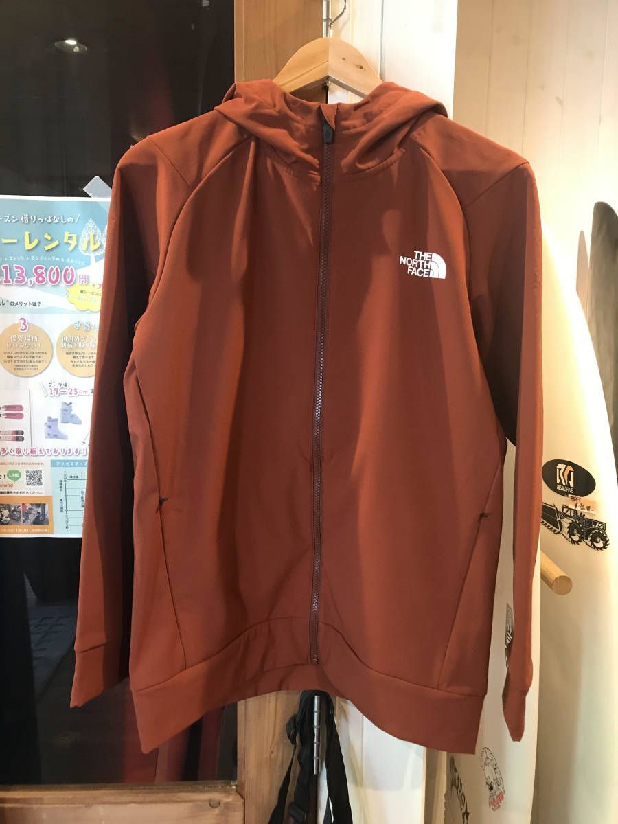 新品】ノースフェイス NP72071 APEX Thermal Hoodie BR ブランデー