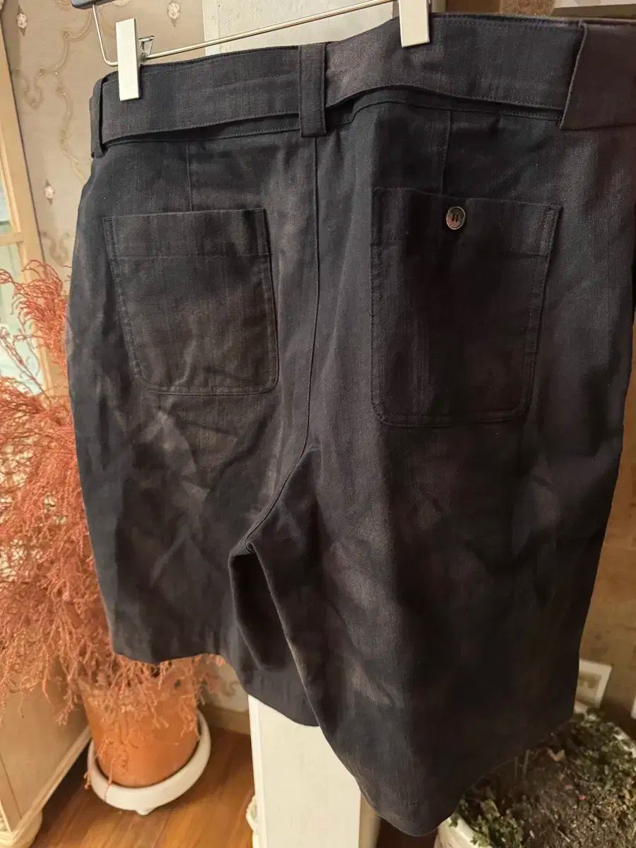 ジヨンキム 25 SS ダブル フロンツ ショーツ ブラック