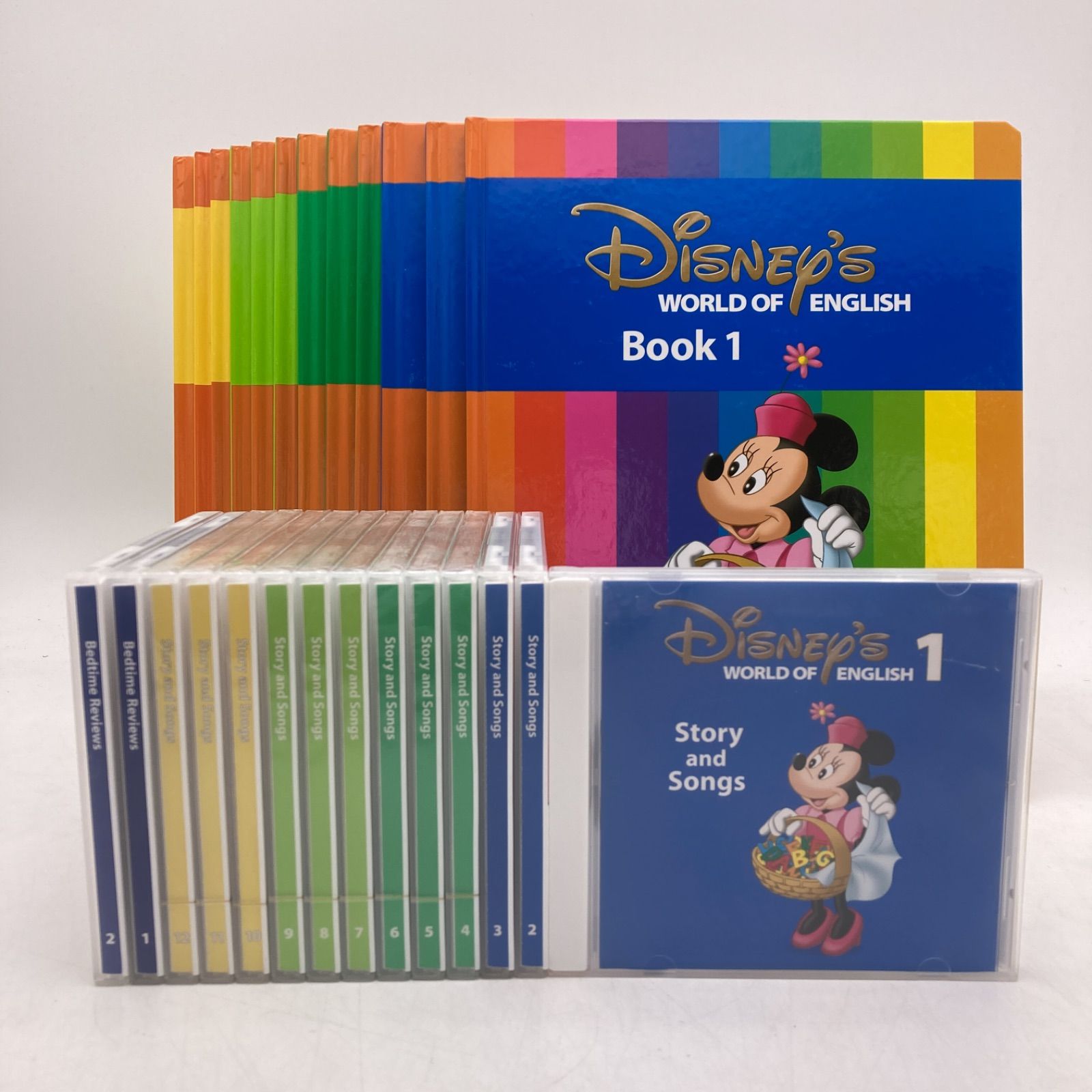 2018年購入 メインプログラム 絵本＆CD ディズニー英語システム DWE Disney ワールドファミリー 中古 1001501 - メルカリ