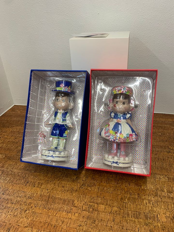 不二家 ペコちゃん ポコちゃん 60周年記念ドール ペアセット