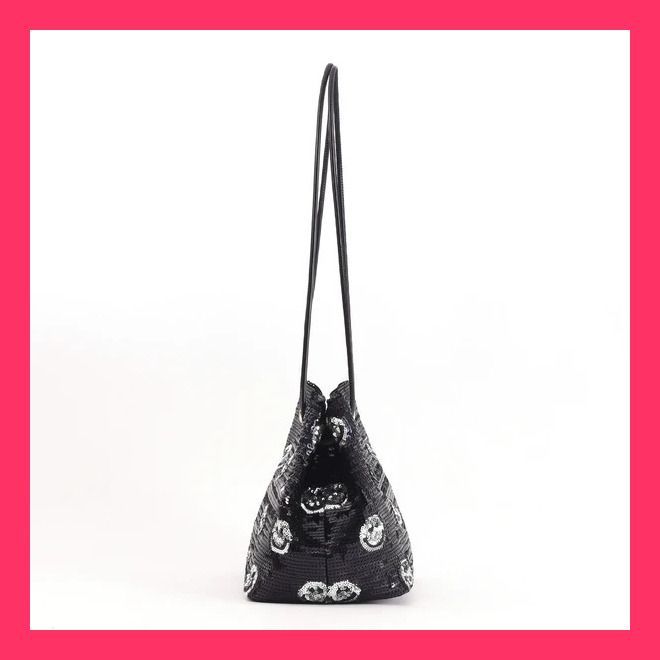 ☆【クーコ COOCO】 SMILEY／総スパンコールロングショルダー