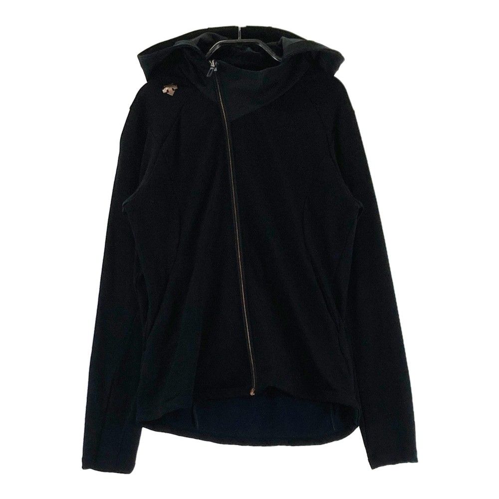 サイズ：M DESCENTE GOLF デサントゴルフ ジップパーカー ブラック系  