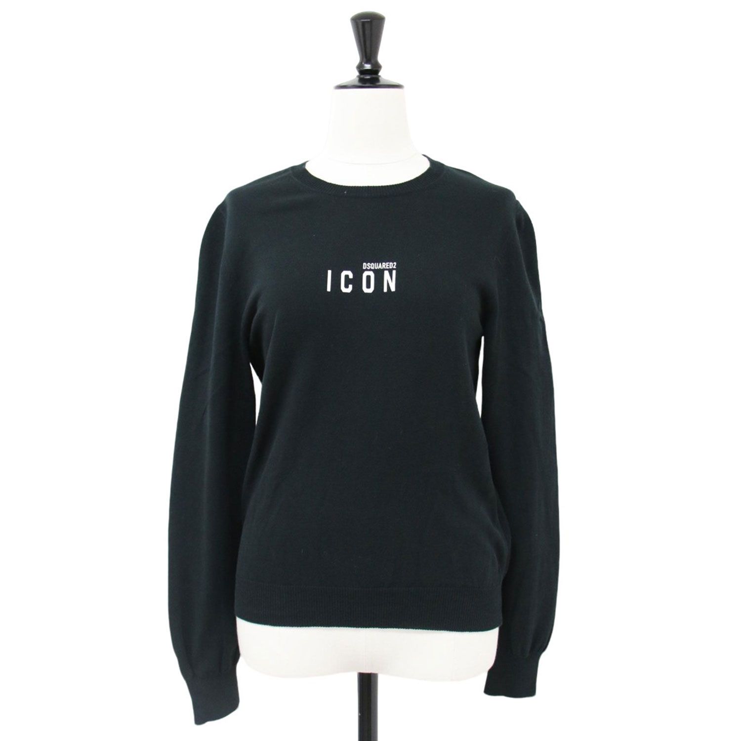 DSQUARED2 ディースクエアード ニット ブラック 黒 サイズ:XS ICON