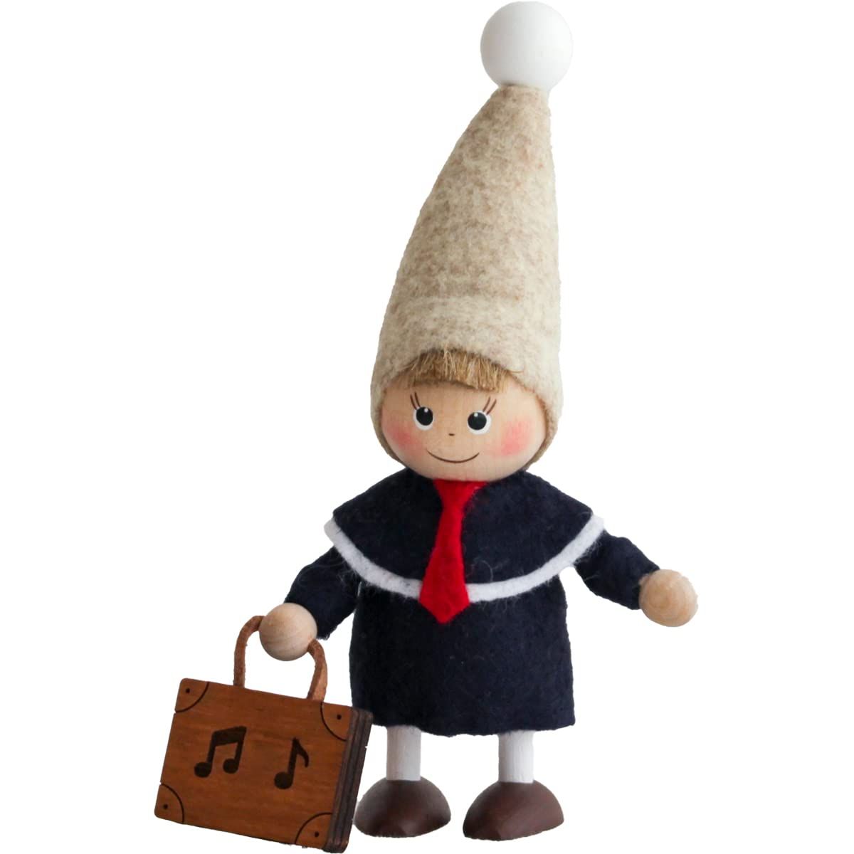 NORDIKA nisse ノルディカ ニッセ クリスマス 木製人形 バッグを持った男の子 ハーモニー 
