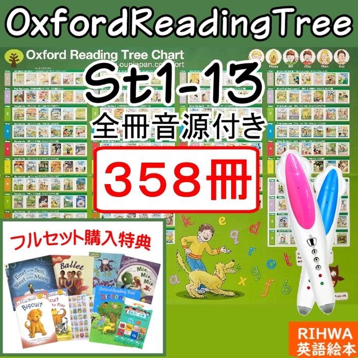 販売安い ご専用2 ORT stage 1-13絵本376冊＆64GBマイヤペン等 | www