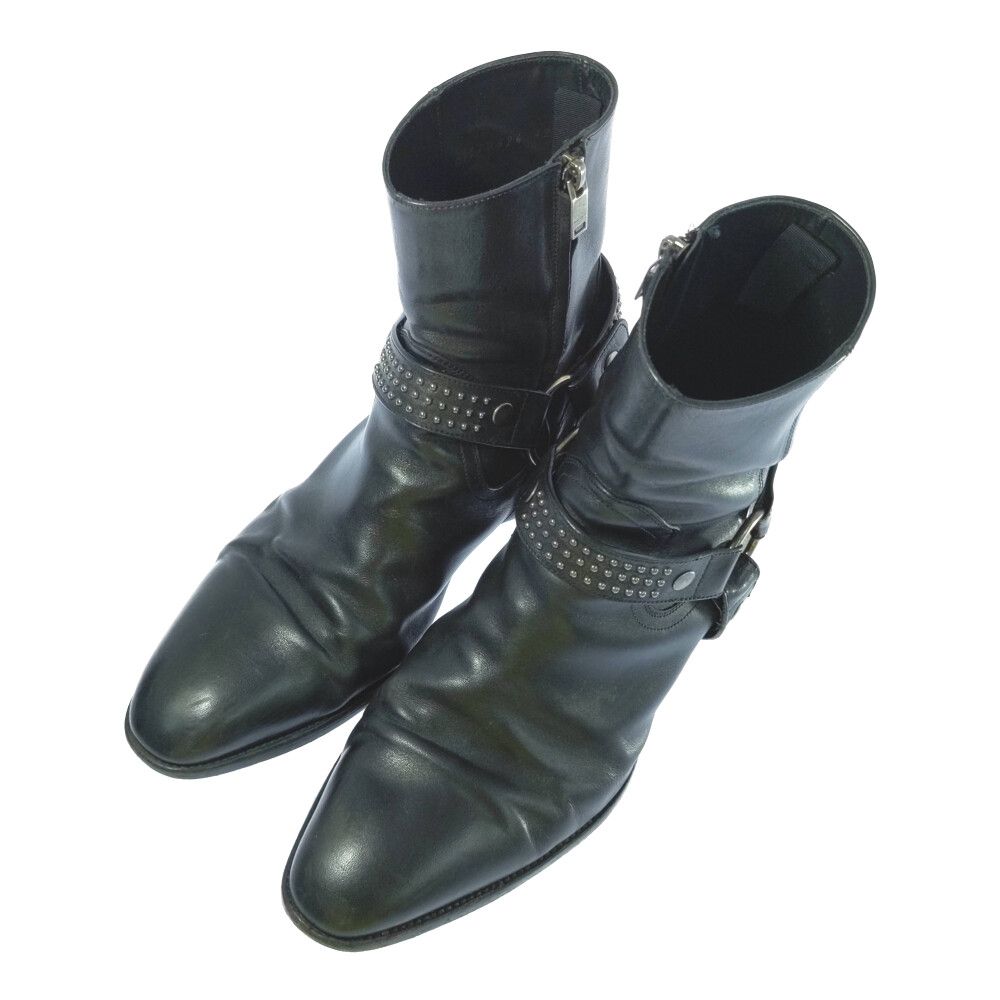 SAINT LAURENT PARIS サンローランパリ #42 レザー スタッズ SAINT LAURENT PARIS サンローランパリ #42 レザー スタッズ