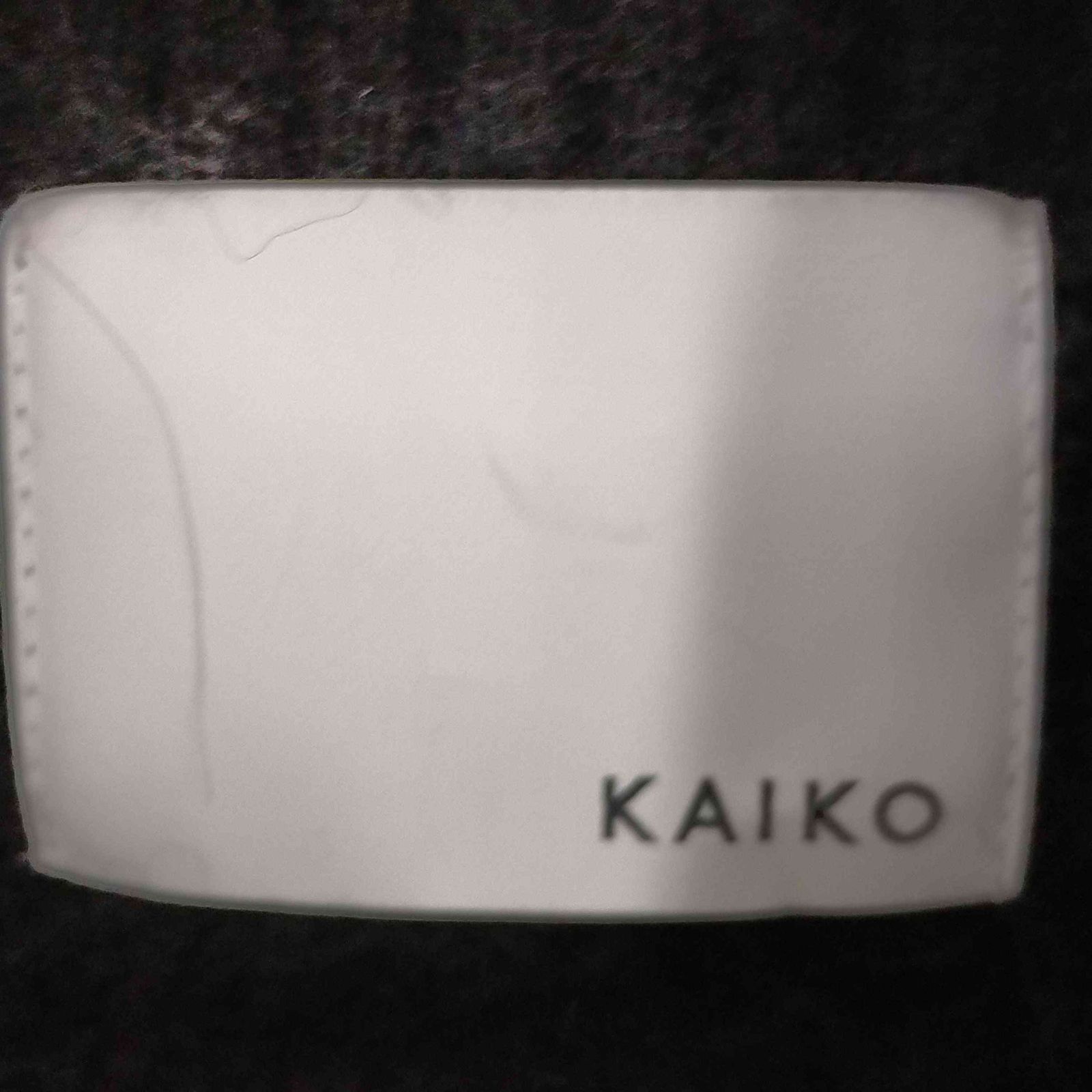 カイコー KAIKO SHRINK ZIP CARDIGAN BLACK メンズ 1 - メルカリ