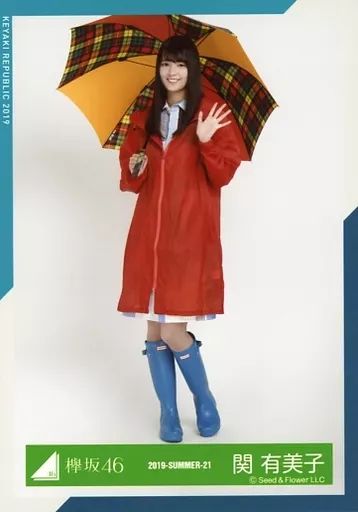 中古】生写真(乃木坂46) 関有美子/全身/2019-SUMMER-21/欅坂46ランダム