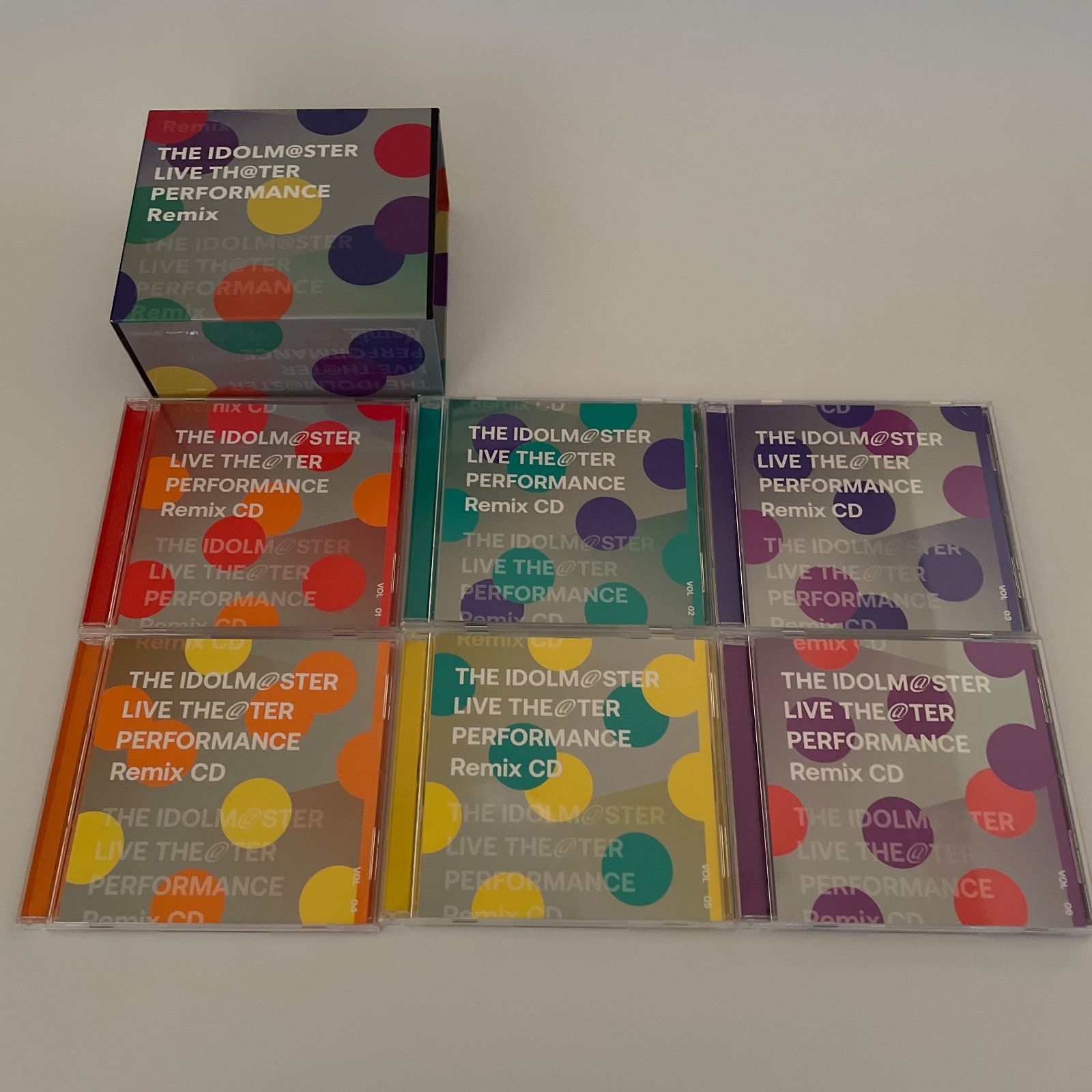 ミリオンライブ リミックス CD 01〜06 BOXセット