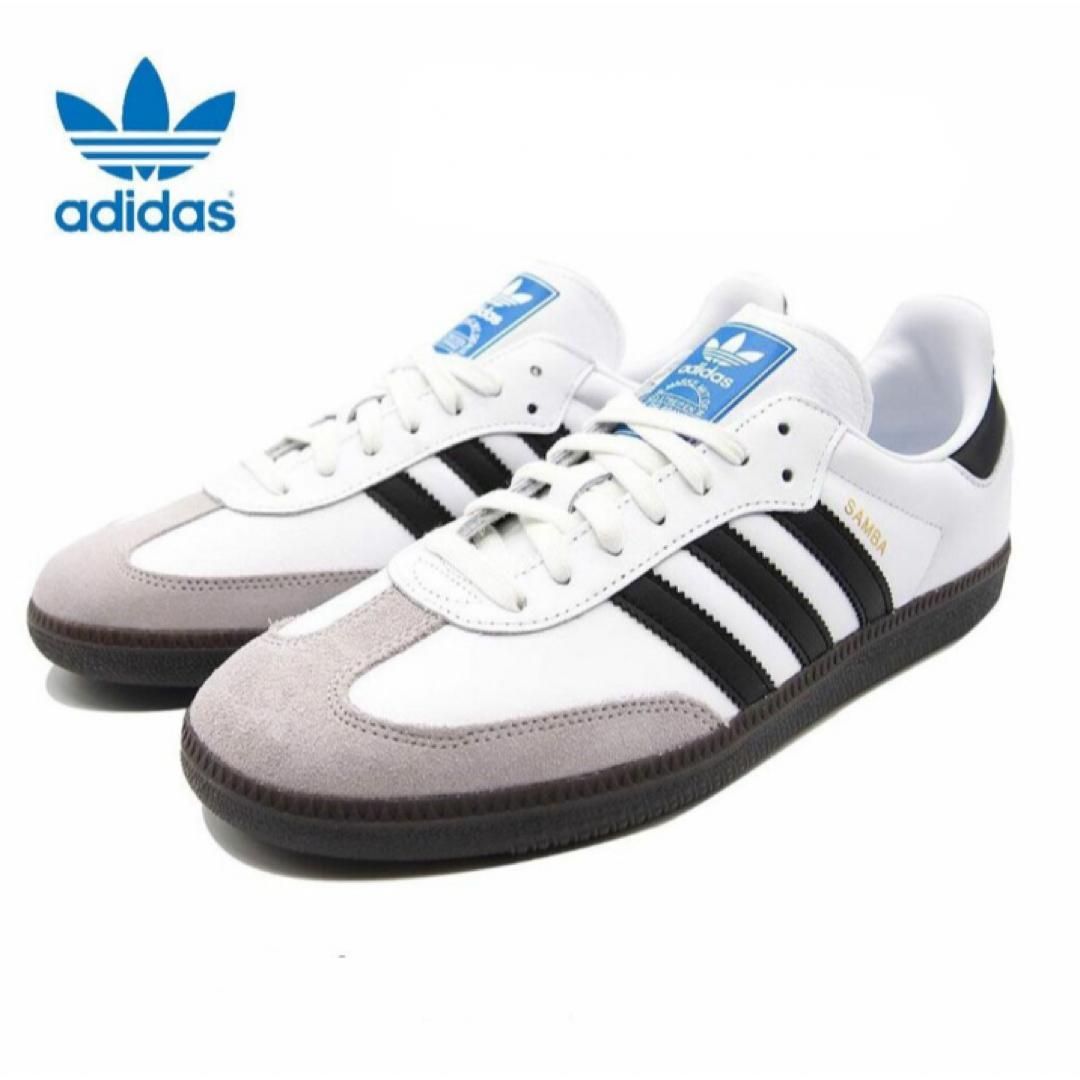 新品 adidas SAMBA OGアディダス サンバ ホワイト男女兼用