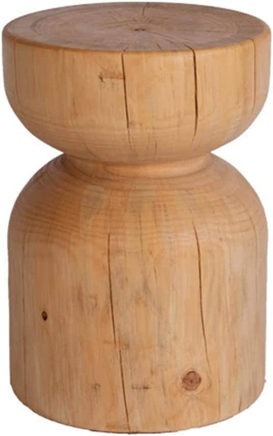 スツールリビングルーム家庭用無垢材スツール家庭用サイドいくつかの丸いスツール低スツール丸太の桟橋ワビB＆Bクリエイティブツリー切り株