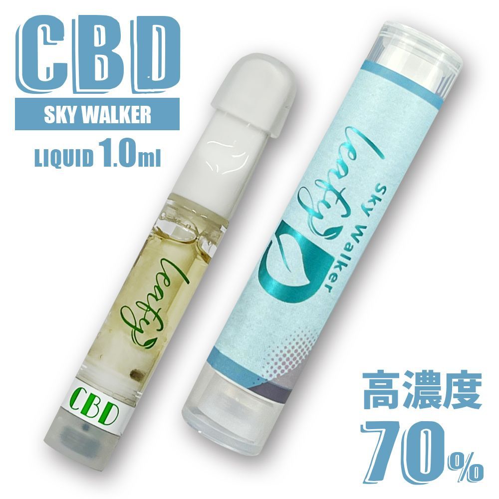 CBD リキッド 1ml 1.0ml 高濃度 70% 510 Leafy - メルカリ