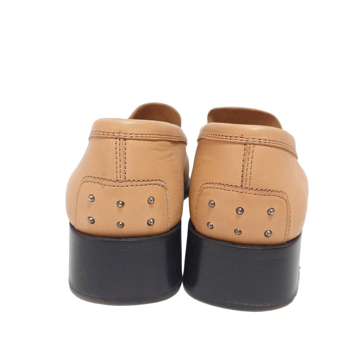 TOD'S(トッズ) ローファー 36 1/2 レディース - ライトブラウン