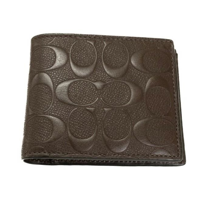 コーチ COACH 3-IN-1 ウォレット PVC / クロスグレーン レザー