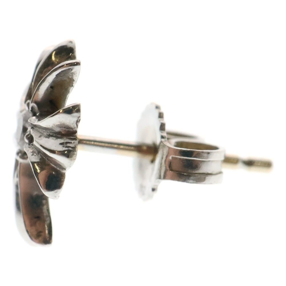 正規品　クロムハーツ  18k WG  ピアス　1pダイア　ホワイトゴールド CHROME HEARTS BABY FAT EARRING 18K PAVE DIAMOND クロムハーツ