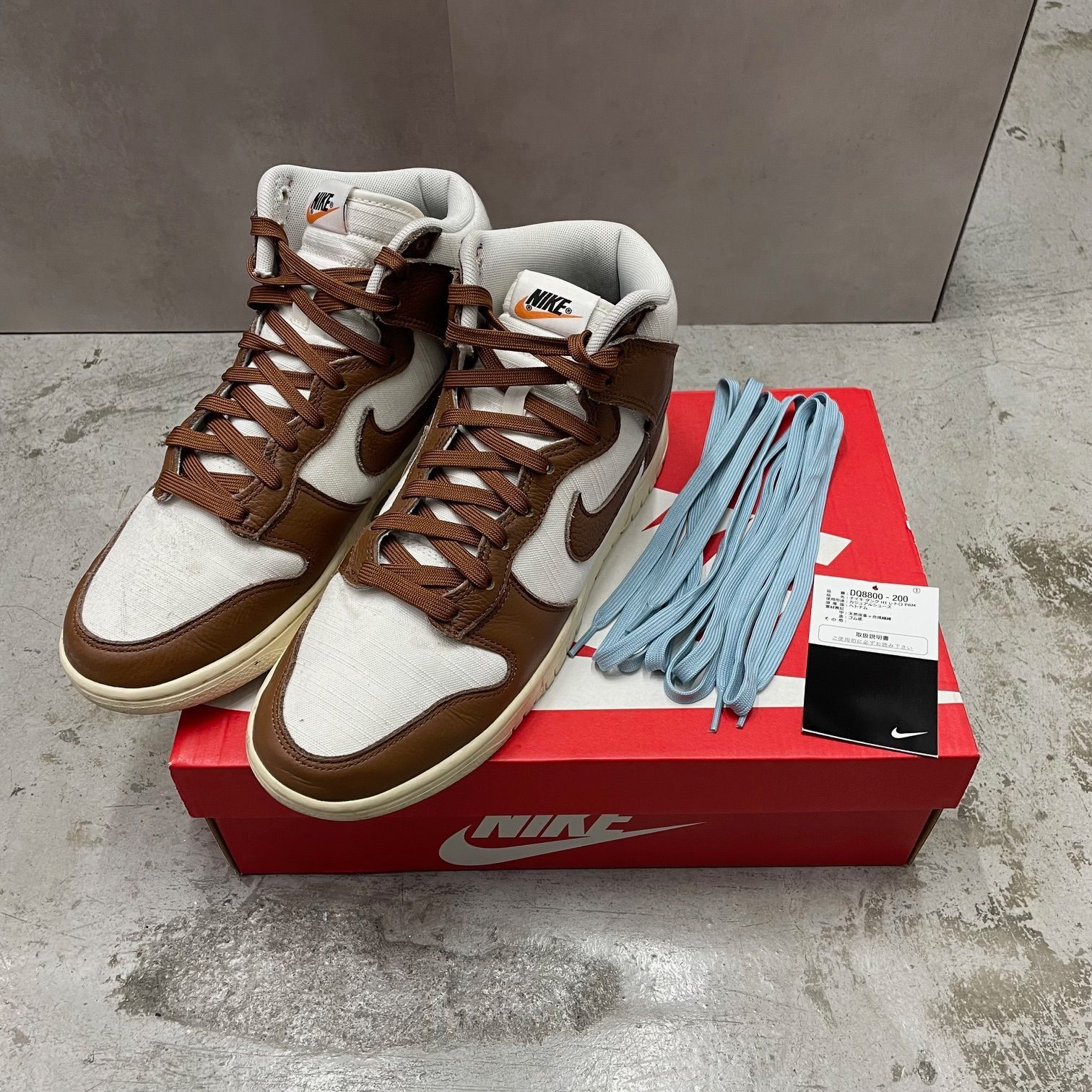 国内正規 Nike Dunk High Vintage Pecan and Sail DQ8800-200 