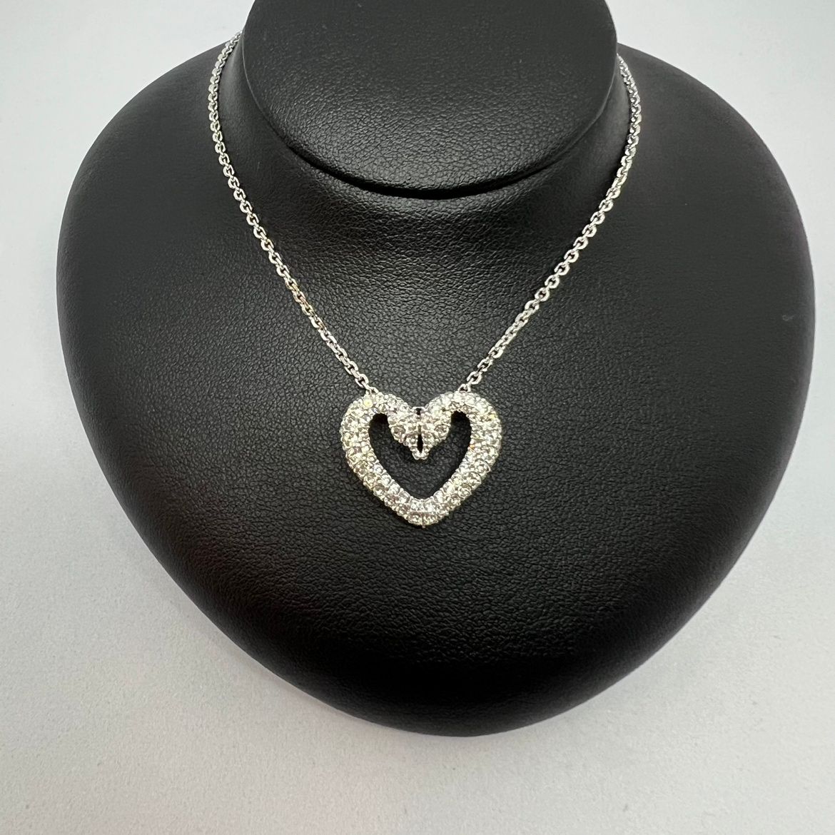 SWAROVSKI スワロフスキー ハート ネックレス クリスタル レディース